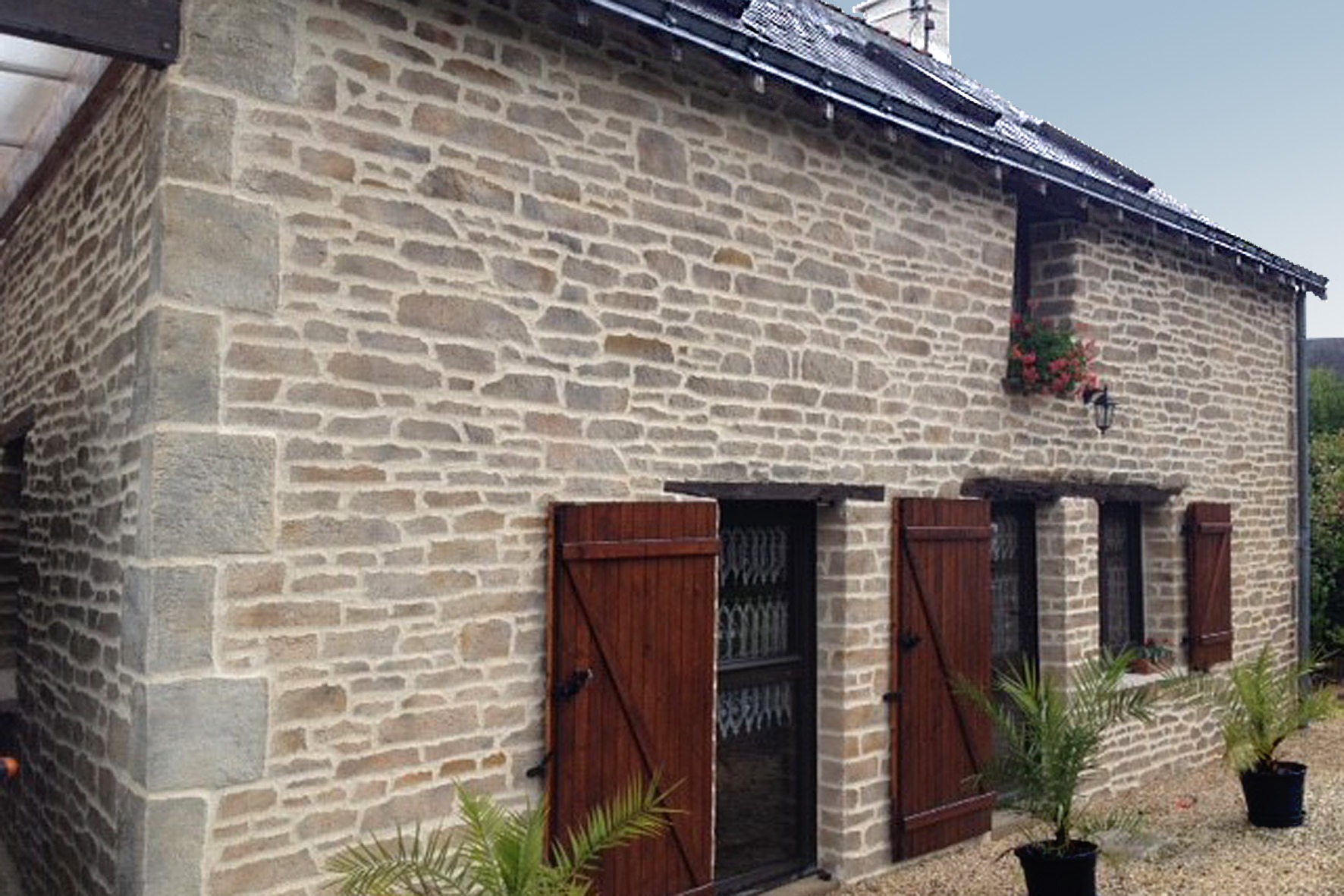 Décoration Murale Extérieur En Pierre